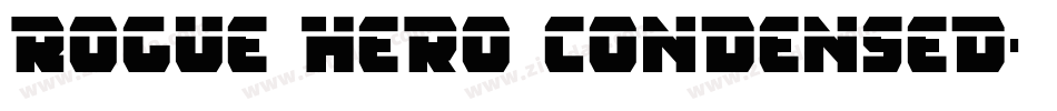 Rogue Hero Condensed字体转换
